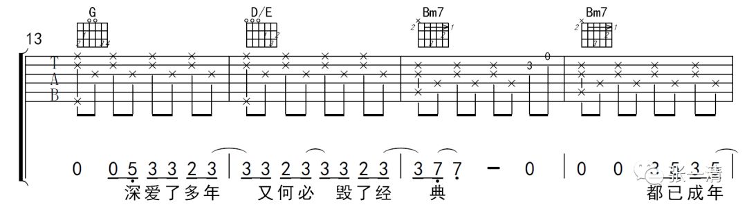 体面超原版吉他编配教学及扒谱体会