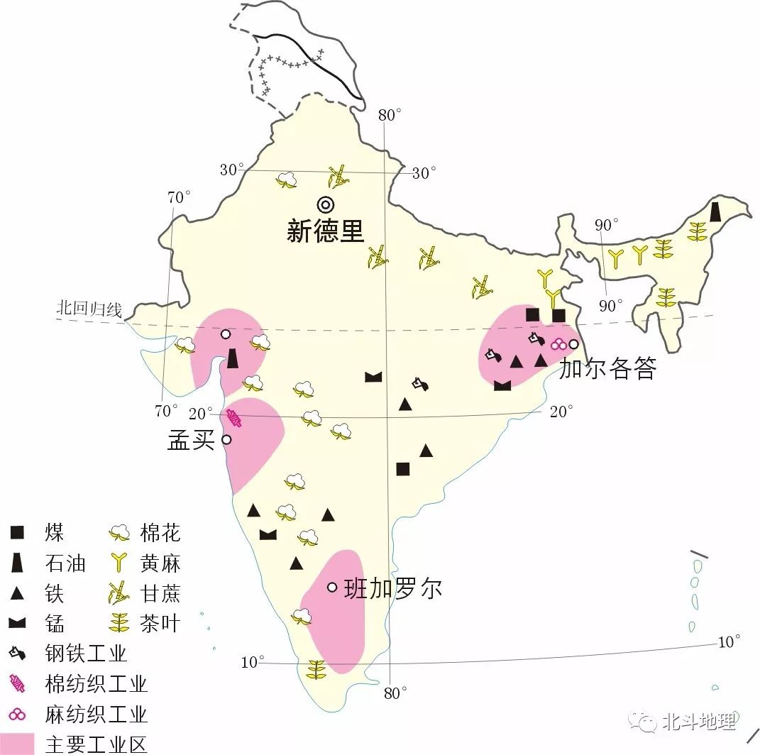 谭木地理课堂图说地理系列第二十六节世界地理之印度下