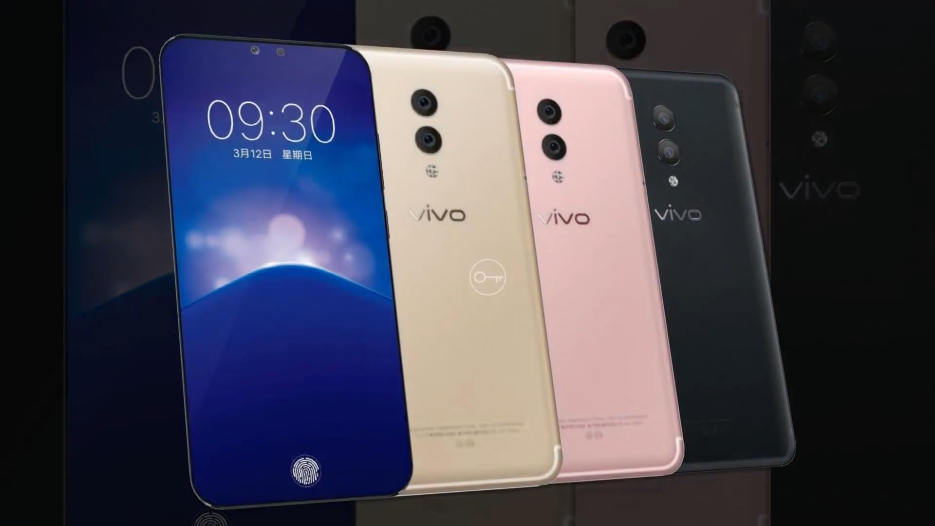 vivo v8概念图首爆:代表国产机叫板iphonex