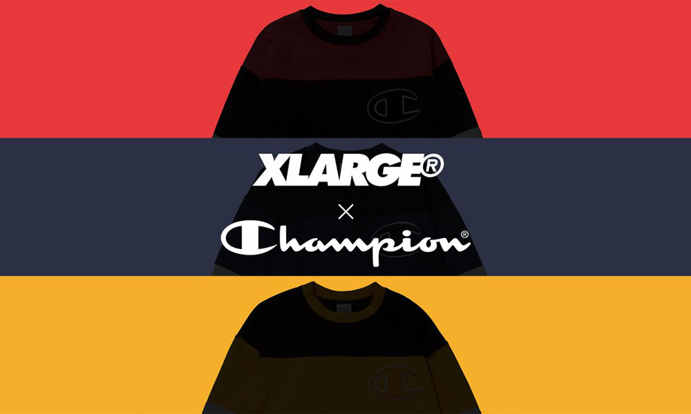 光看海报就充满期待的XLARGE?xChampion联名之作