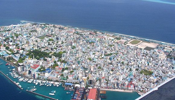 这座岛上聚集着马尔代夫三分之一的人口