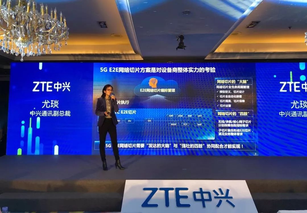 中兴通讯全球首发5ge2e网络切片方案引领切片运营新模式