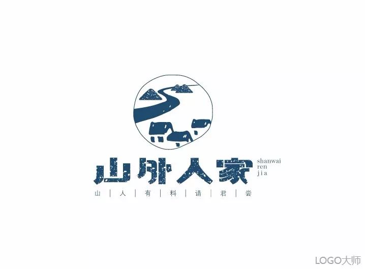 农家菜馆logo设计合集