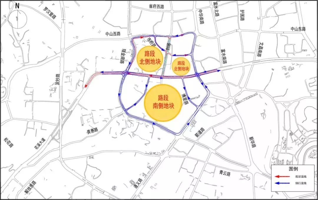 贵阳人民大道开工建设啦!17号起这些路段将封闭施工