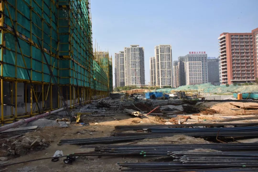 中国国家科学院海西研究院三期建设施工现场