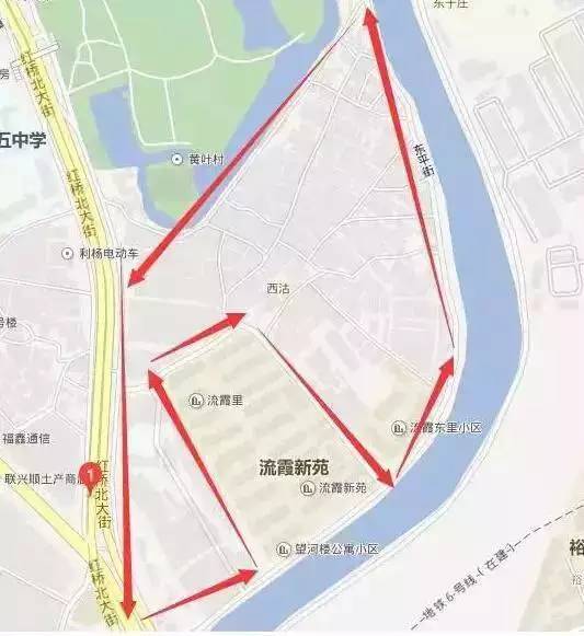 红桥区西沽片区红桥区金潞园片区红桥区丁字沽片区红桥区聚顺里片区