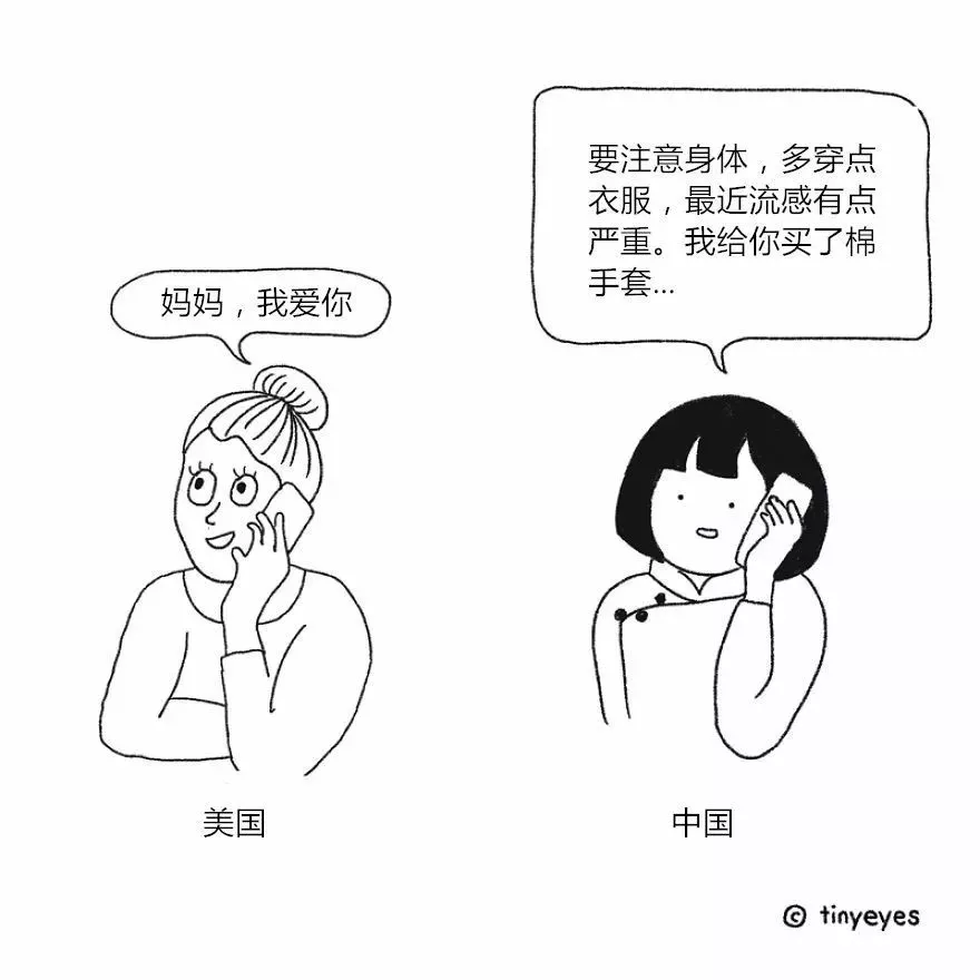 在中国的老外画的中西方对比,戳心了.