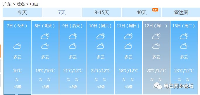 电白人最关心的春节天气预报来了!！未来一个月还有4波冷空气，还附赠“回南天”