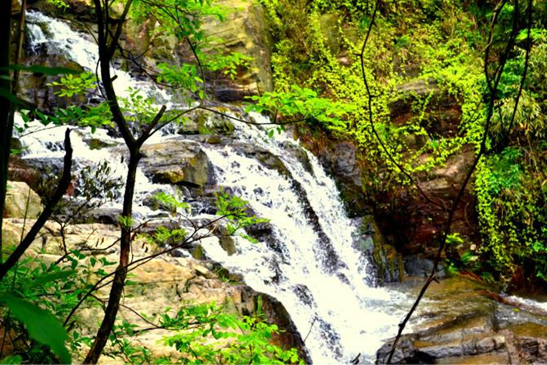 清泉绕溪流,嶙峋岩石怪的栲栳山,你叫得出来名字吗?