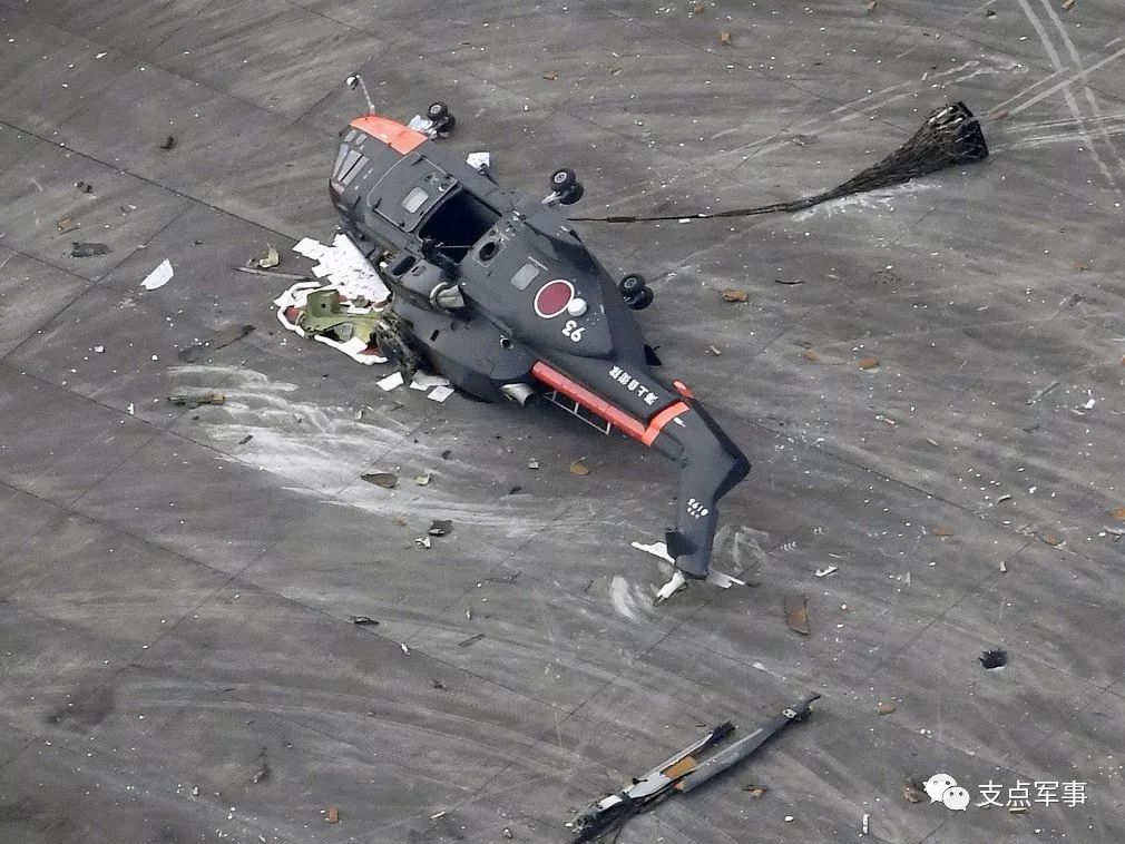 日本自卫队直升机事故频发 又一武装直升机坠毁