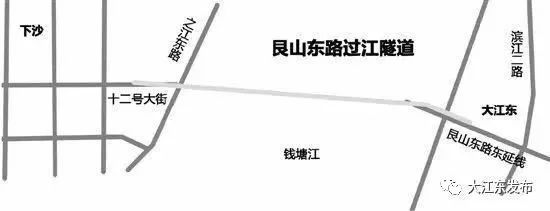 江南大道改造提升工程(西兴立交一中兴立交),博奥隧道,望江路过江隧道