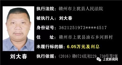 23,刘光祖,住赣州市上犹县东山镇清湖村上村一组