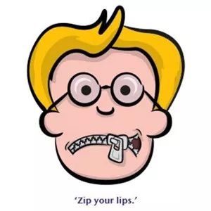 5,zip your lips/ zip it