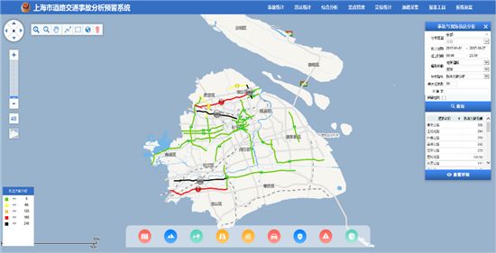 图1-上海市道路交通事故分析预警系统