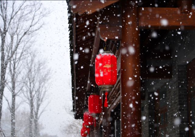 古城过大年丨有雪才有年味,古城赏雪最相宜