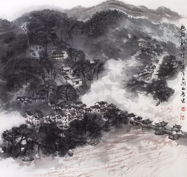 林培杰·道后巷张宅林映涛·潮州古居(版画)佘桂裕·一山韩祠寄思情施