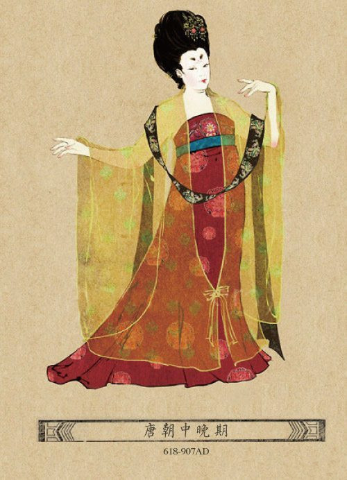 古代美女的服饰描写