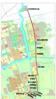 科技 正文 >>上海地铁5号线南延伸奉贤区境内规划8座车站,2018年上