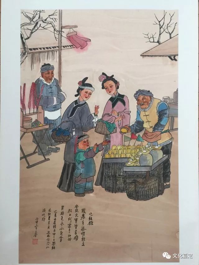 以民俗风情为主题的2018年安亭镇民间年俗风情绘画展将于2月12日在