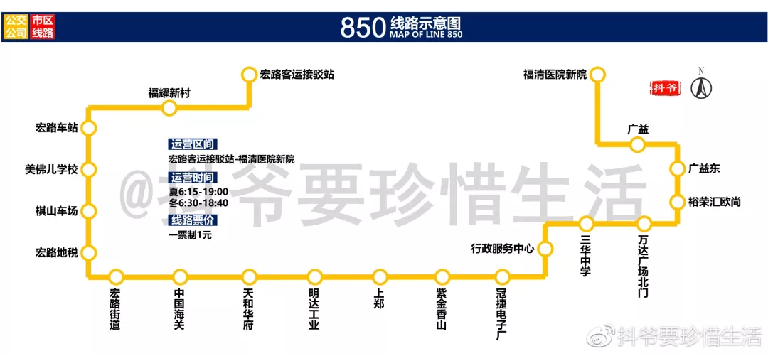 福清市44条公交线路运行示意图赶紧收藏