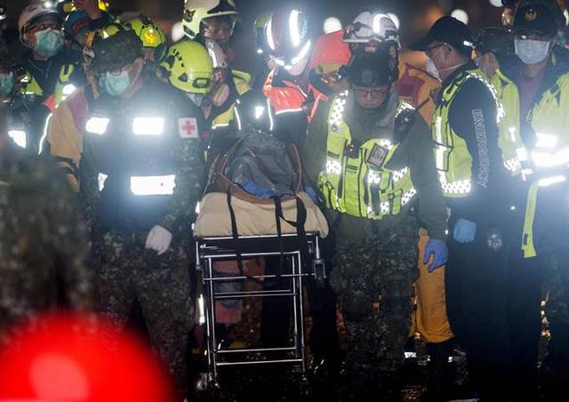 罹难者再增一名 花莲地震已造成10人遇难