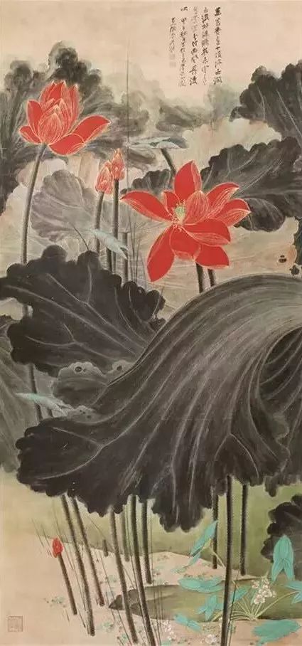 【名人名画】50年前张大千现场作画视频,极其珍贵!