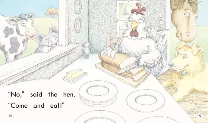 朱小迪英语故事:the very busy hen(一只忙碌的母鸡)