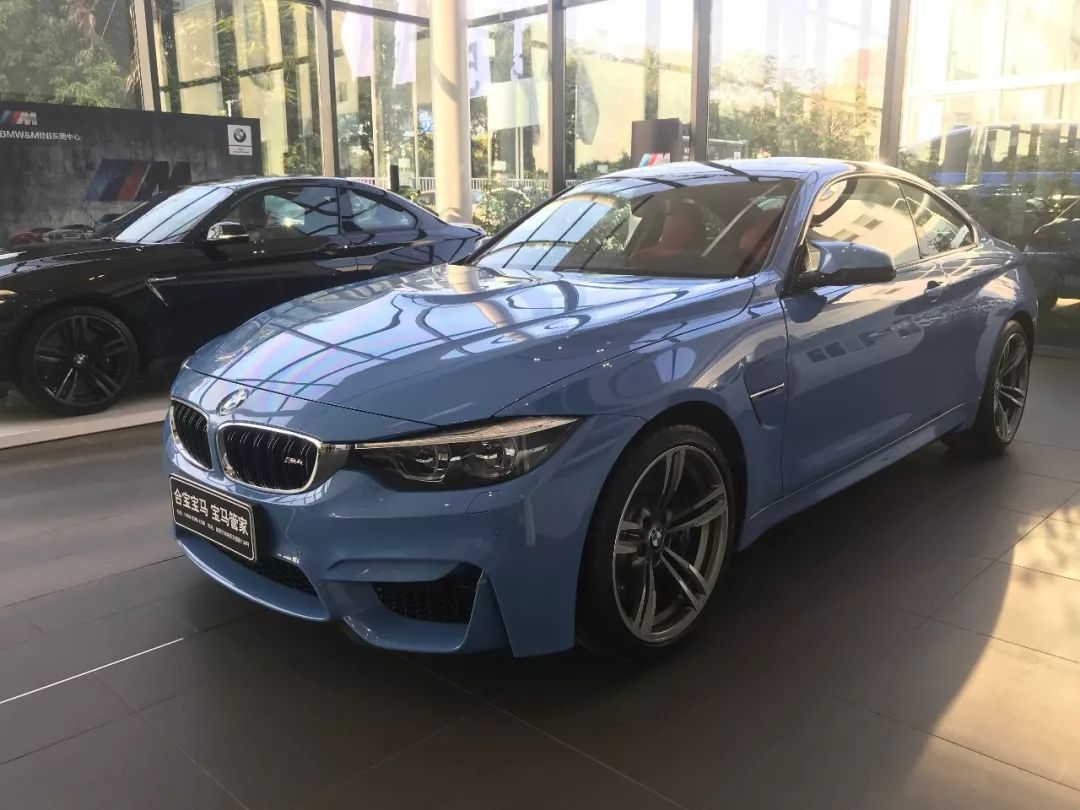 【新车到店】bmw m4阿布扎比蓝