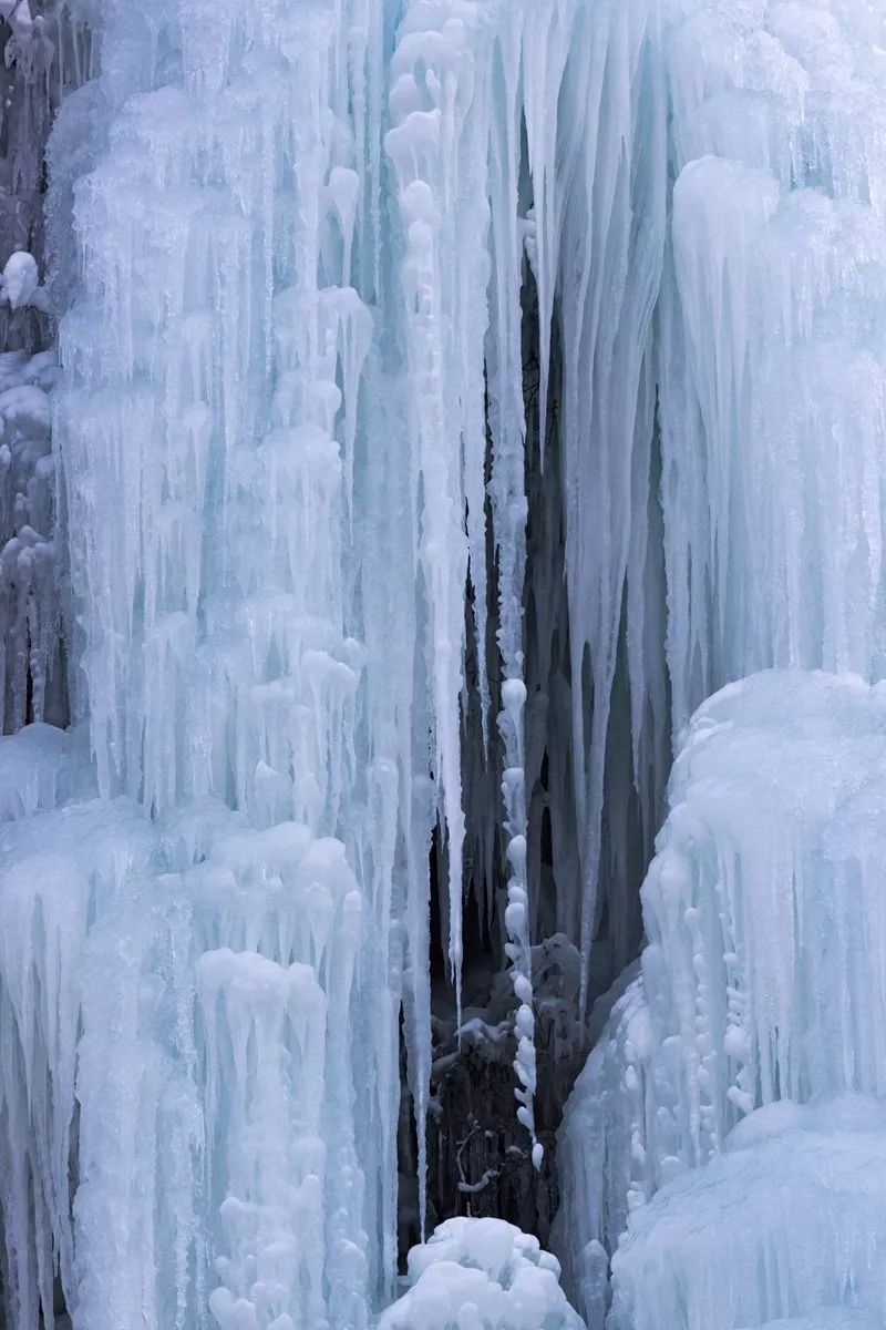 冰瀑,冰挂,雪景!青州这处秘境,带你见证冬的魅力!