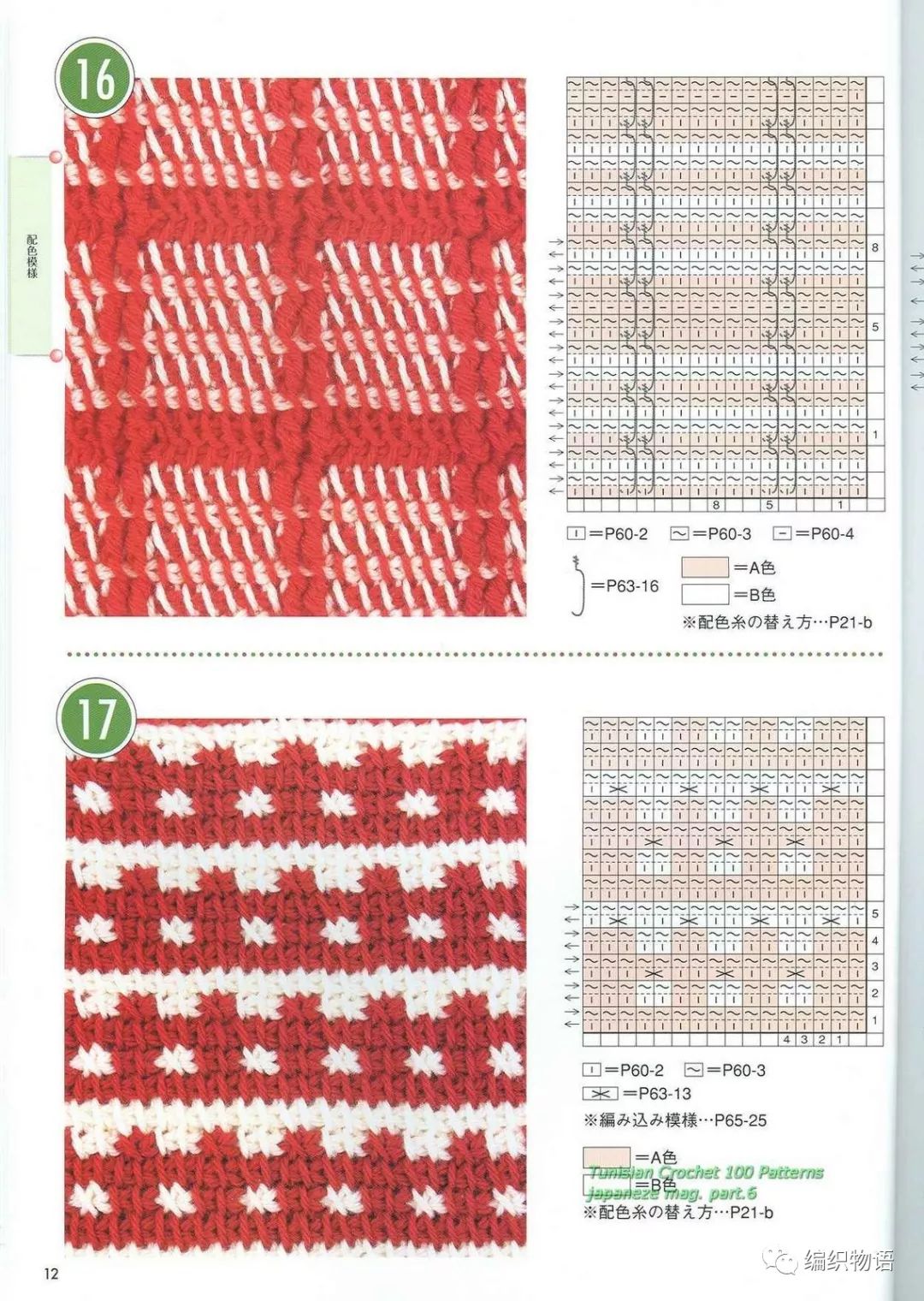 【2018026】上百款阿富汗钩针花样让你一次学个够