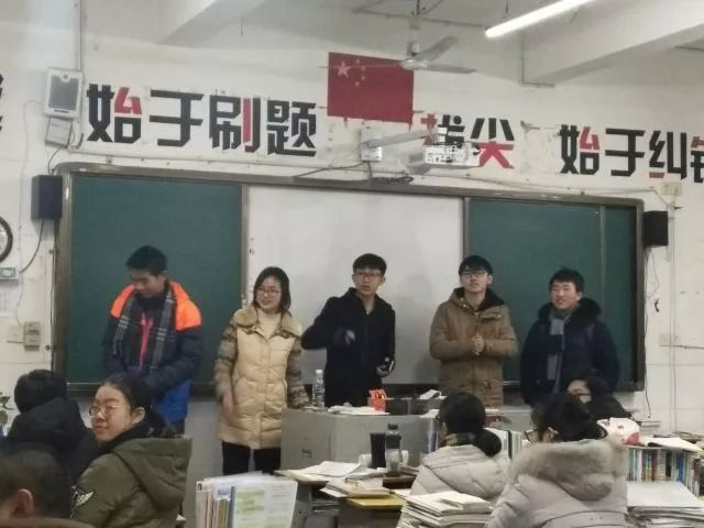 回访母校之江西省余江一中小分队