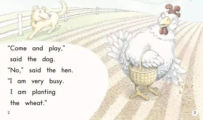 朱小迪英语故事:the very busy hen(一只忙碌的母鸡)