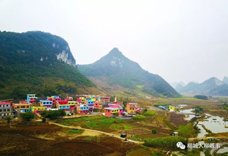 【 七 彩 童 话 村 庄 】 柳城县鸦鹊屯 柳城县大埔镇田垌村鸦鹊屯 一