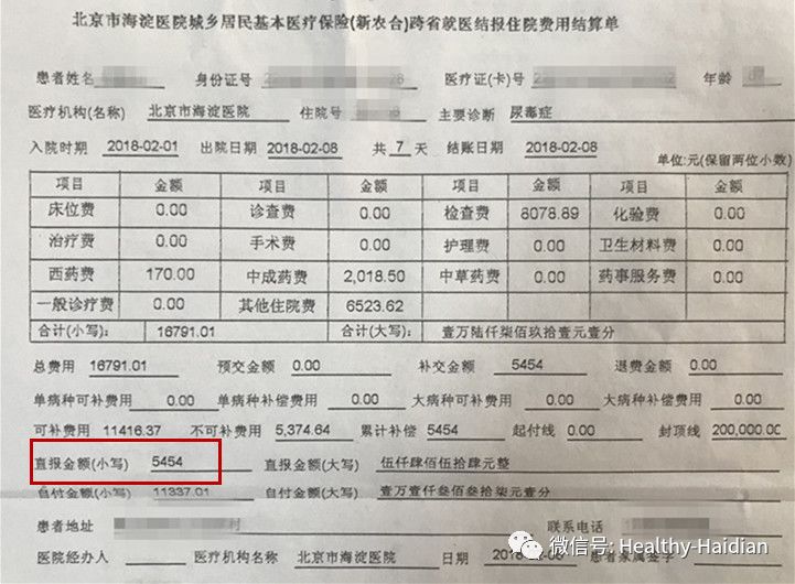 切实解决新农合患者跨省就医报销周期长,垫付压力大,个人负担重,往返