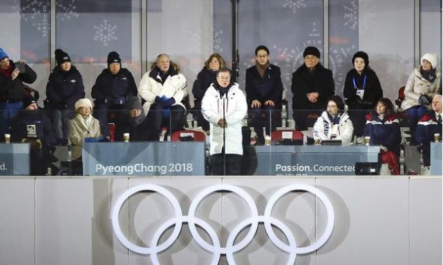 昨晚平昌冬奥会开幕了