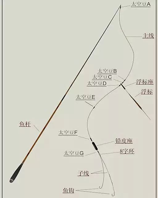 短子线优点为灵敏,但是也存在提竿不中鱼,诱鱼效果差的缺点,因为