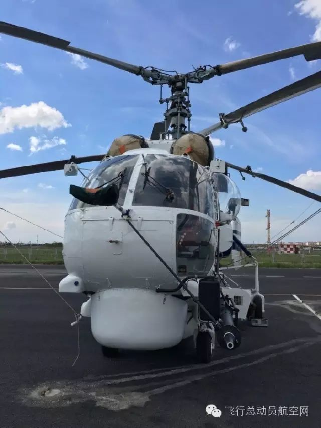 青岛市公安消防支队顺利完成两架卡-32直升机交付工作