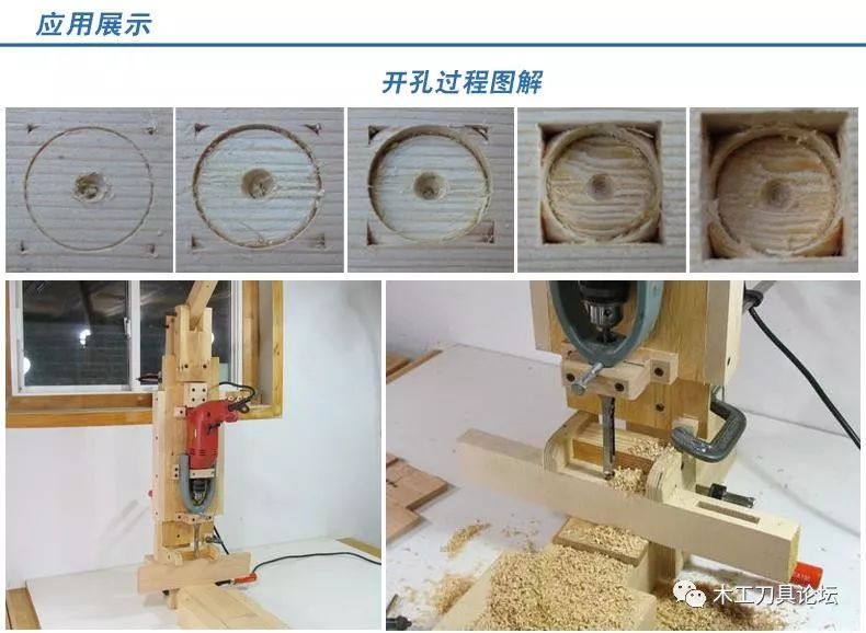 木工钻方孔的原理及常用木工方孔钻头规格和操作方法
