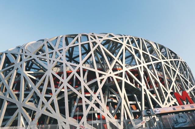 北京奥运会的标志性建筑,夜晚观赏更加迷人