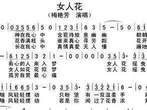 女人花萨克斯曲谱_女人花萨克斯简谱(2)