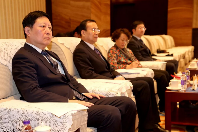 西安市副市长杨广亭,市政协副主席王欢畅会见博富特全球合伙人公司