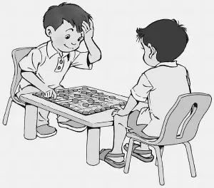 幼童学中国象棋,既可为其童年增添乐趣也能开发智力孙瑞图在下棋时,最