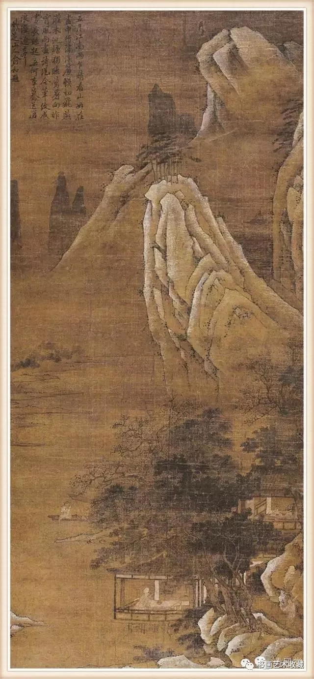 刘松年,南宋宫廷画家,浙江杭州人,擅画人物,山水.