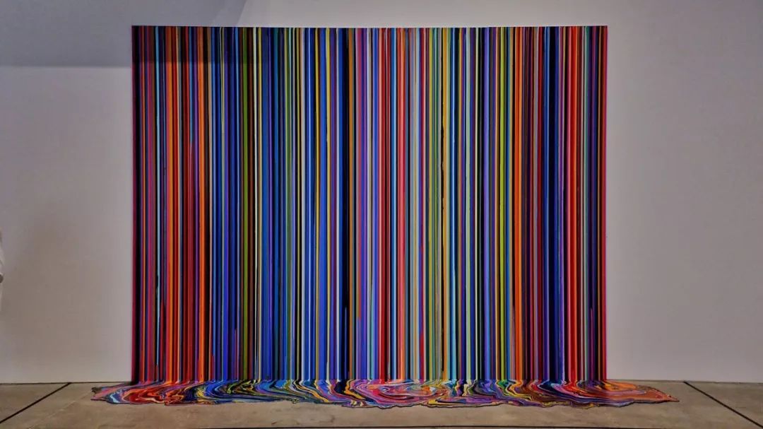 custot 画廊与英国抽象画家 ian davenport(伊恩·达文波特)色彩斑斓