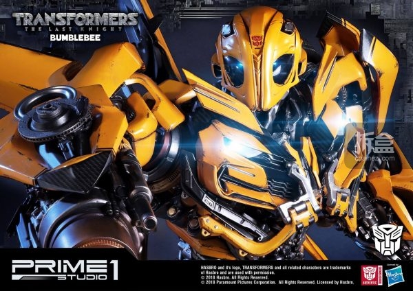 prime1studio变形金刚5最后的骑士大黄蜂bumblebee雕像普通版中国日本