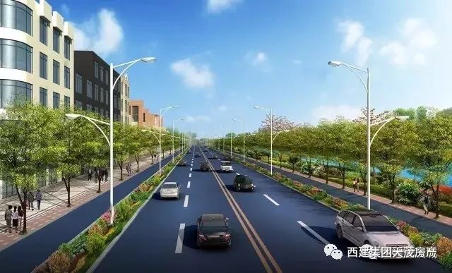 西建集团中标1000余万的夏县临夏线县城段改造工程图片