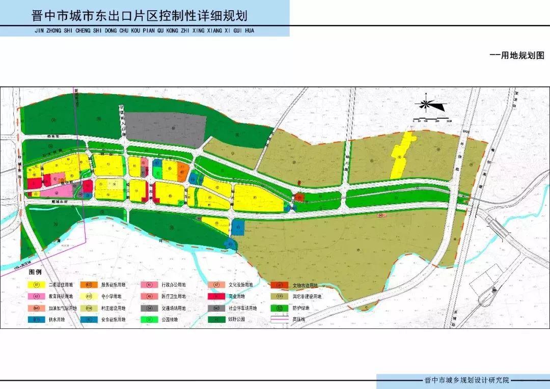 榆次:源涡最新规划图【一座小学,一座大型中学,还有轻轨站】