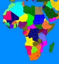 在殖民主义入侵和瓜分非洲之前,非洲是没有国界的.