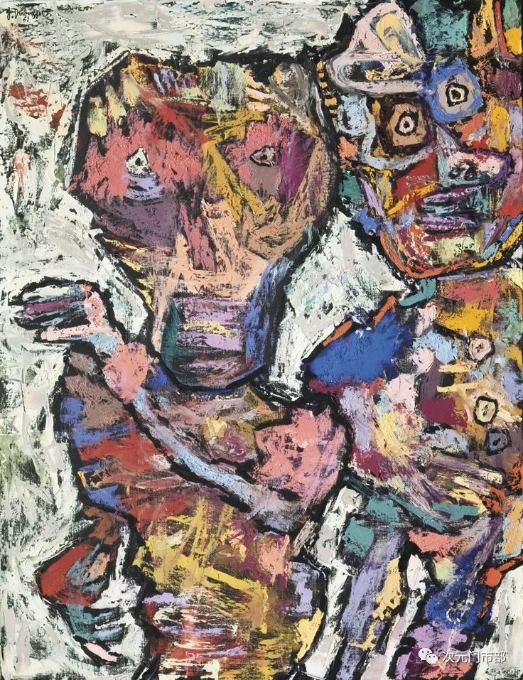 杜布菲(jean dubuffet)1901年生于法国的le havre,是反美学的现代艺术