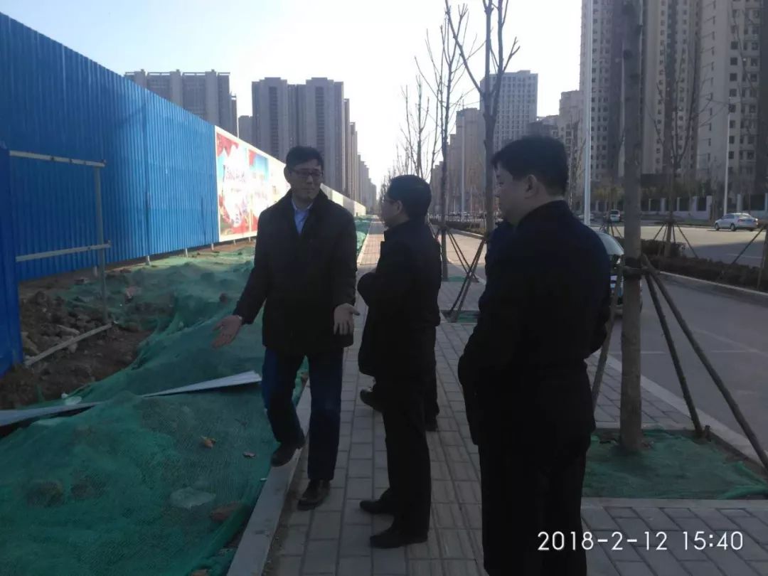 兖州区副区长周相华督导检查建筑工地扬尘治理工作